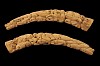 19th & 20th C Alaskan Anonymous, Nunivak Island carved ivory tusk, with walruses, seals, bears, and fish in an elaborate composition
ivory