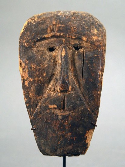 19th & 20th C Alaskan Anonymous, Mask, late 19th century
Wood, 6 x 3 3/4 in. (15.2 x 9.5 cm)
01021-1
