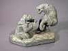 Luke Airut, Man and bear
c. 1980-1989, Stone