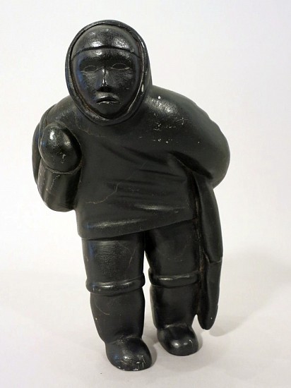 Johnny Amaruali Alasua, Standing hunter with otter
9 1/2 x 6 x 4 in. (24.1 x 15.2 x 10.2 cm)
00769-1