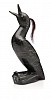 Isaacie Etidlooie, Shaman with loon spirit
2003, Stone and human hair