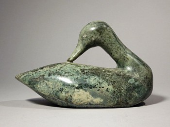 Work:&nbsp;Preening loon