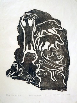 Exhibition: Thirty from the Sixties:  The First Decade of Inuit Printmaking,&nbsp;Annie Mikpigak