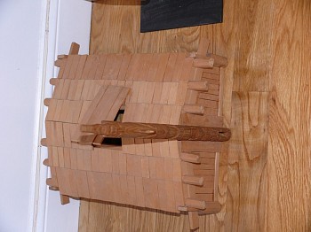 Northwest Coast Anonymous -&nbsp;Model longhouse
