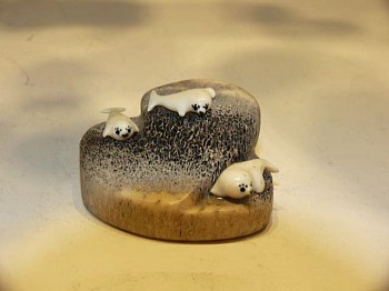 19th & 20th C Alaskan Anonymous -&nbsp;Seal rookery