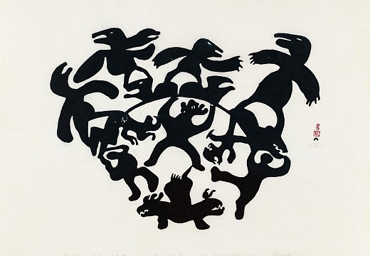 Thirty from the Sixties:  The First Decade of Inuit Printmaking, Jan  8 – Feb 28, 2015