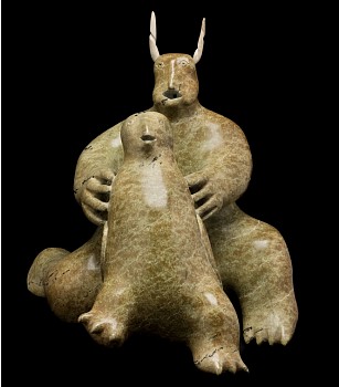 Works:&nbsp;Horned Spirit and Owl