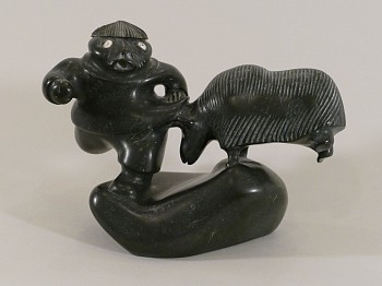 Judas Ullulaq -&nbsp;Musk ox attacking hunter